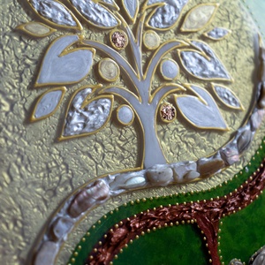 Életfa mandala - otthon & életmód - dekoráció - spiritualitás - mandala - Meska.hu