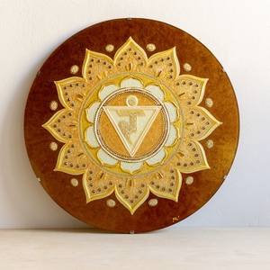 Manipura - napfonat csakra mandala - Meska.hu