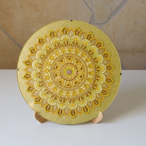 Napsugár mandala - Meska.hu