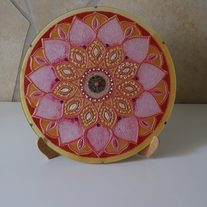 Szerelem mandala - otthon & életmód - dekoráció - spiritualitás - mandala - Meska.hu
