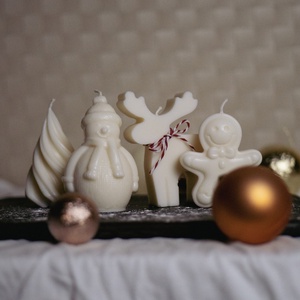 Karácsonyi formagyertya csomag - Meska.hu