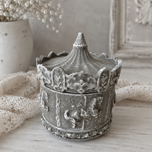 Shabby Chic rusztikus gyertyatartó - Meska.hu