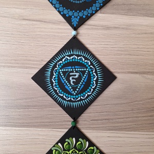 Pontozott mandala - Csakrasor - otthon & életmód - dekoráció - spiritualitás - mandala - Meska.hu