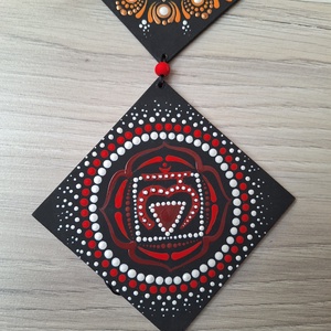 Pontozott mandala - Csakrasor - otthon & életmód - dekoráció - spiritualitás - mandala - Meska.hu