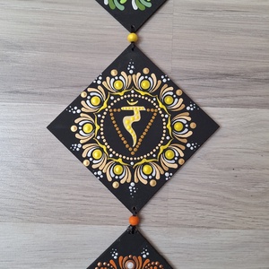 Pontozott mandala - Csakrasor - otthon & életmód - dekoráció - spiritualitás - mandala - Meska.hu