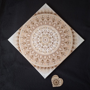 Pontozott mandala - Harmónia - Meska.hu
