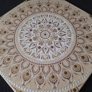 Pontozott mandala - Harmónia - otthon & életmód - dekoráció - spiritualitás - mandala - Meska.hu