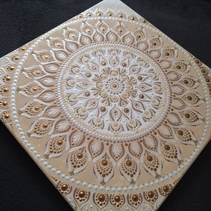 Pontozott mandala - Harmónia - otthon & életmód - dekoráció - spiritualitás - mandala - Meska.hu