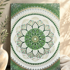 Pontozott mandala - Harmónia és Megújulás - Meska.hu