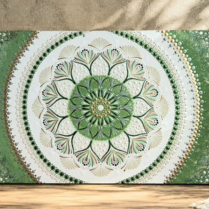 Pontozott mandala - Harmónia és Megújulás - otthon & életmód - dekoráció - spiritualitás - mandala - Meska.hu