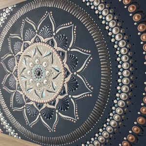 Pontozott mandala - Kék Nyugalom - otthon & életmód - dekoráció - spiritualitás - mandala - Meska.hu