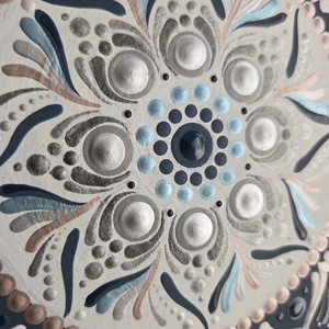Pontozott mandala - Kék Nyugalom - otthon & életmód - dekoráció - spiritualitás - mandala - Meska.hu