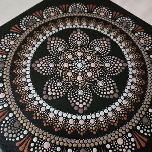 Pontozott mandala - A Föld nyugalma - otthon & életmód - dekoráció - spiritualitás - mandala - Meska.hu