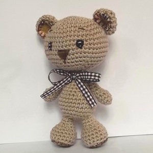 Drapp Mackó - horgolt, amigurumi marok állat -  - Meska.hu