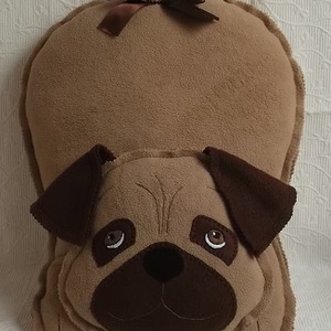 Mopsz kutya fazonú párna -  - Meska.hu