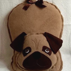 Mopsz kutya fazonú párna -  - Meska.hu
