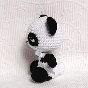 Panda Maci horgolt marokfigura -  - Meska.hu