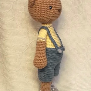 Amigurumi Maci Misi öltöztethető horgolt figura - játék & sport - plüssállat & játékfigura - maci - Meska.hu