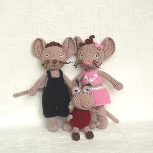 Jonalu fazonú  mesefigura - játék & sport - plüssállat & játékfigura - egér - Meska.hu