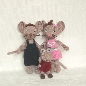 Jonalu fazonú  mesefigura - játék & sport - plüssállat & játékfigura - egér - Meska.hu