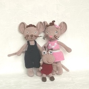 Jonalu fazonú  mesefigura - játék & sport - plüssállat & játékfigura - egér - Meska.hu