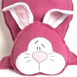  Pink Nyuszi egyedi állatos dísz párna - Meska.hu