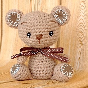  Egyedi kabala Maci  - horgolt marokállat - amigurumi - Meska.hu