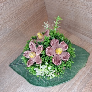 Kerámia virágbox - Kicsi rózsaszín - otthon & életmód - dekoráció - virágdísz és tartó - virágbox, virágdoboz - Meska.hu