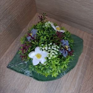 Kerámia virágbox - Türkizkék 2 - otthon & életmód - dekoráció - virágdísz és tartó - virágbox, virágdoboz - Meska.hu