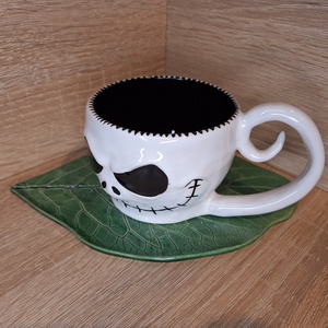 Jack Skellington Halloween bögre - otthon & életmód - konyhafelszerelés, tálalás - tálalás - bögre & csésze - Meska.hu