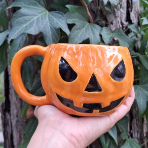 Halloween tök bögre - Meska.hu