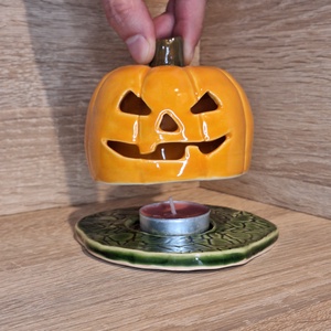 Kerámia töklámpás - otthon & életmód - dekoráció - virágdísz és tartó - cserép & kaspó - Meska.hu Kerámia töklámpás - otthon & életmód - dekoráció - virágdísz és tartó - cserép & kaspó - Meska.hu