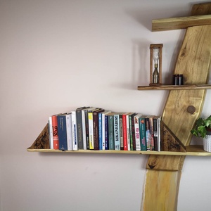 Könyvtámasz, könyvtartó tölgyfából  - otthon & lakás - dekoráció - asztal és polc dekoráció - könyvtámasz - Meska.hu