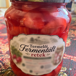 Fermentált hónapos retek, Élelmiszer, Befőtt, Élelmiszer előállítás, MESKA