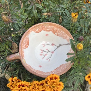 Kézzel készített kerámia bögre  Tavaszi ág 250 ml - otthon & életmód - konyhafelszerelés, tálalás - tálalás - bögre & csésze - Meska.hu Kézzel készített kerámia bögre  Tavaszi ág 250 ml - otthon & életmód - konyhafelszerelés, tálalás - tálalás - bögre & csésze - Meska.hu