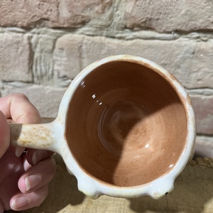 Vidám béka bögre  tökéletes ajándék, kb  350 ml - otthon & életmód - konyhafelszerelés, tálalás - tálalás - bögre & csésze - Meska.hu