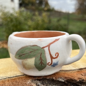 Kézzel készített mini kerámia leveses csésze 450 ml, Otthon & Életmód, Konyhafelszerelés, tálalás, Tálalás, Tányér & Étkészlet, , MESKA