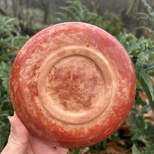 Kézzel festett kerámia tál  Vidám békák  15 cm - otthon & életmód - konyhafelszerelés, tálalás - tálalás - tányér & étkészlet - Meska.hu