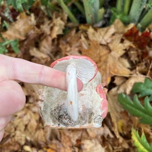 Boszorkány erdei bögre  kézzel készült kerámia csésze gombával, mohával és zuzmóval - otthon & életmód - konyhafelszerelés, tálalás - tálalás - bögre & csésze - Meska.hu