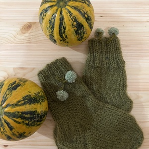 Nagymama szeretetével kötött gyapjú zokni, Ruha & Divat, Cipő & Papucs, Zokni, Kötés, MESKA