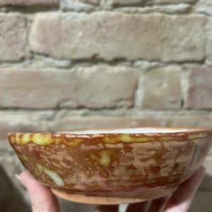 Kézzel festett egyedi kerámia tányér  keleti tájjal (17 cm) - otthon & életmód - konyhafelszerelés, tálalás - tálalás - tányér & étkészlet - Meska.hu