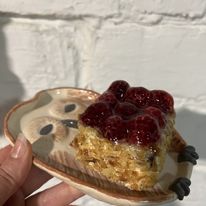 Kézzel készített kerámia baglyos tálka � Egyedi ajándék - otthon & életmód - konyhafelszerelés, tálalás - tálalás - tányér & étkészlet - Meska.hu