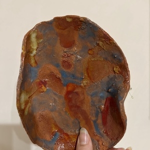 Egyedi kezmuves keramia tanyer � wabi sabi dekoracio  - otthon & életmód - konyhafelszerelés, tálalás - tálalás - tányér & étkészlet - Meska.hu