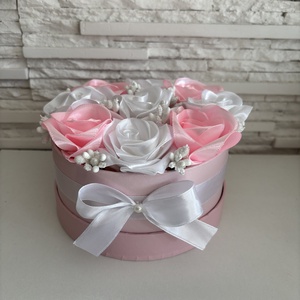 Rózsás álom dobozban - otthon & életmód - dekoráció - virágdísz és tartó - virágbox, virágdoboz - Meska.hu