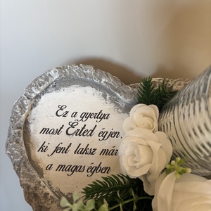 Sírdísz - otthon & életmód - vallás - temetkezési tárgy - sírdísz, kegyeleti dísz - Meska.hu
