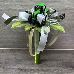 Traktoros ballagási csokor - otthon & életmód - virágdekoráció - virágok - virágcsokor - Meska.hu