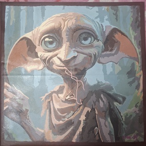 Doby házimanó, Művészet, Festmény, Akril, Festészet, MESKA