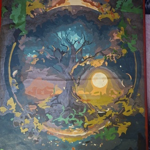 Életfa , Művészet, Festmény, Akril, , MESKA