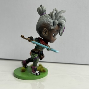 Ekko figura  Arcane / League of Legends  kézzel festett - otthon & életmód - dekoráció - dísztárgy - Meska.hu