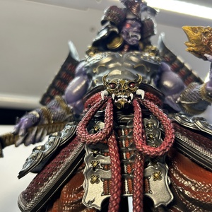 Kézzel festett Tenjin figura japán mitológia és fantasy rajongóknak - otthon & életmód - dekoráció - dísztárgy - Meska.hu